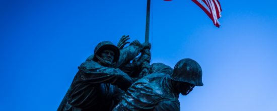 Blue Sky Over Iwo Jima